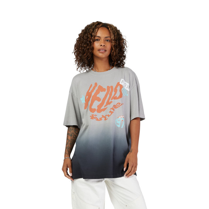 W Hello Future Oversized Tee