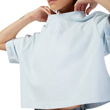 W Wordmark Oversized Crop Tee