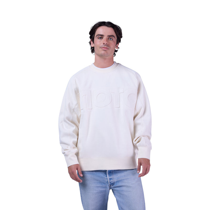 Moto-X Oversized Fleece Crew