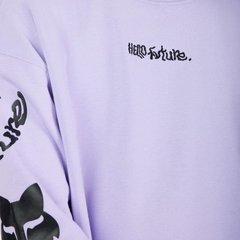 Hello Future Oversized Fleece Crew