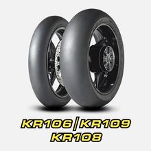 Dunlop 125/80-17 KR109 MS1 Racing Slick Front Tyre - Radial TL