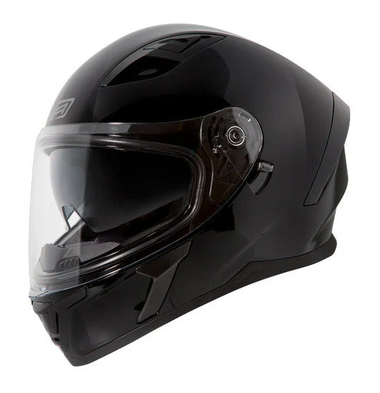 RJAYS APEX III Helmet - Gloss Black | Internal Sun-Shield