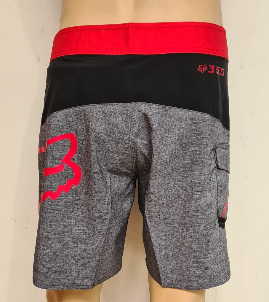 Charcoal Red back