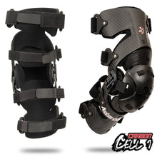 Asterisk Carbon Cell 1 Knee Brace - pair