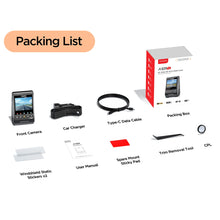 VIOFO DASHCAM A329 4K SINGLE CHANNEL WIFI 6 GPS