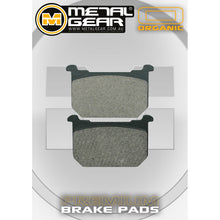 BRAKE PADS METAL GEAR ORGANIC