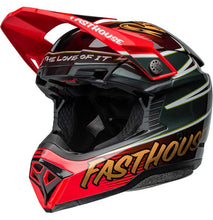 Bell MOTO-10 SPHERICAL Fasthouse DITD Gloss Red/Gold