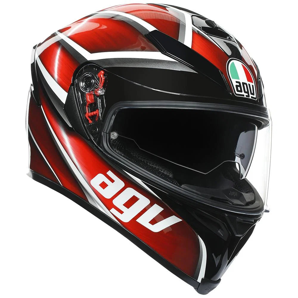 AGV K5 S [TEMPEST BLACK/RED]