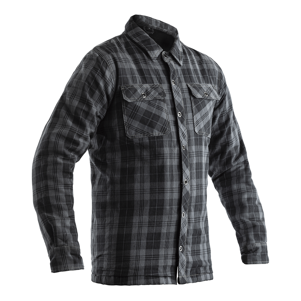 RST LUMBERJACK KEVLAR LINED CE TEXTILE SHIRT [PINSTRIPE GREY]