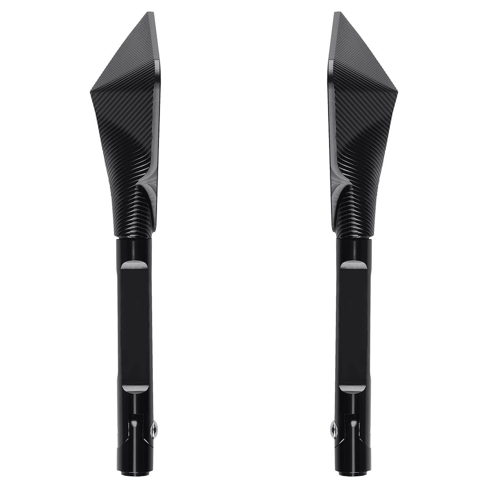 Revolution Handlebar Mirrors Aero - CNC 10mm Pair 