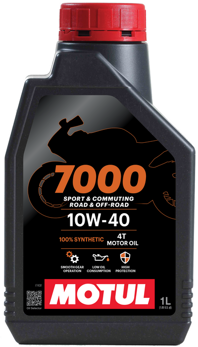 Motul 7000 4T 10W40 Fully Synthetic Oil 1L