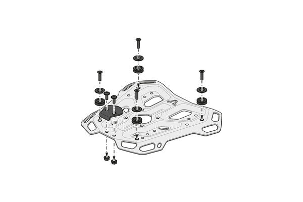 REAR CARRIER SW MOTECH ADVENTURE RACK BMW R1200GS R1200GS ADVENTURE R1200GS LC