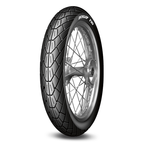 Dunlop 110/90-18 F20 Front Tyre - 61V Radial TL