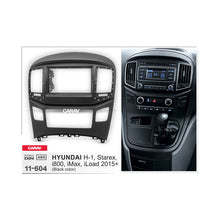 FITTING KIT HYUNDAI H1 , STAREX , I800 , IMAX , ILOAD 2015 - 2020 DOUBLE DIN (BLACK)