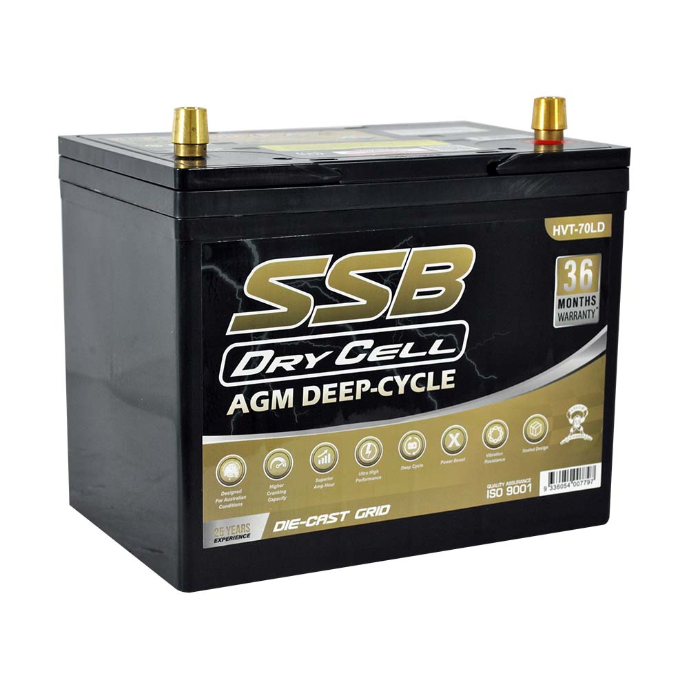 AGM BATTERY DEEP CYCLE DUAL PURPOSE 12V 85AH 620CCA BY SSB (24LX MF) ULTRA HIGH PERFORMANCE