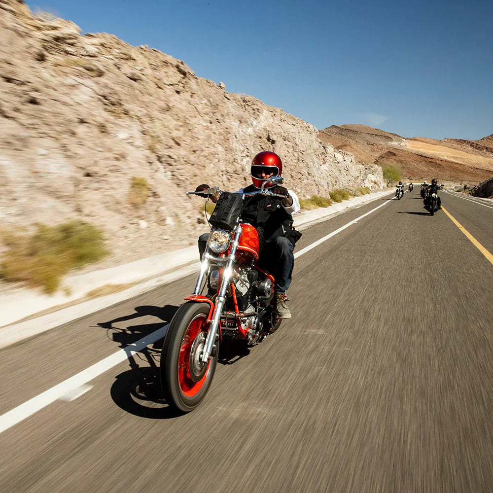 BILTWELL GRINGO [METALLIC CHERRY RED]