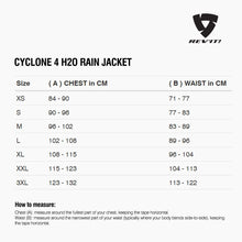 REV'IT! Cyclone 4 H2O Rain Jacket
