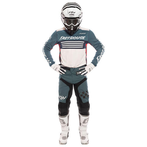 FastHouse Grindhouse Omega Jersey - Indigo/White