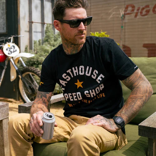 FastHouse Fast Life SS Tee - Black