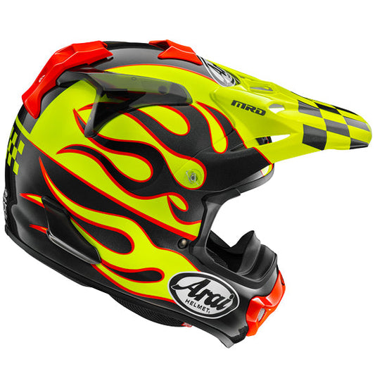 Arai MX-V EVO - Flame Yellow