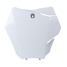 NUMBER PLATE RTECH WHITE GAS GAS EX250 EX250F EX300 EX350F EX450F MC125 MC250 MC250F MC350F MC450F