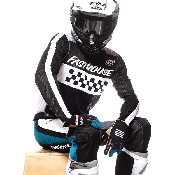 FastHouse Grindhouse Waypoint Jersey - Black/White