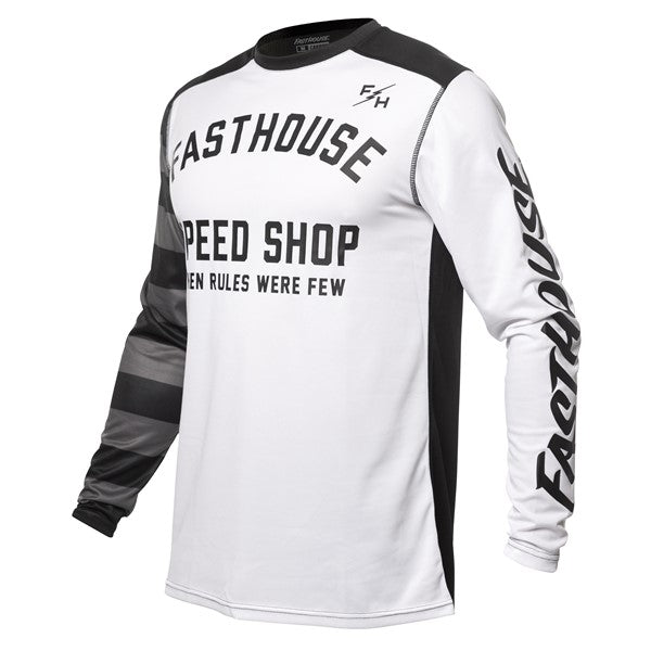 FastHouse Carbon Eternal Jersey - White/Black