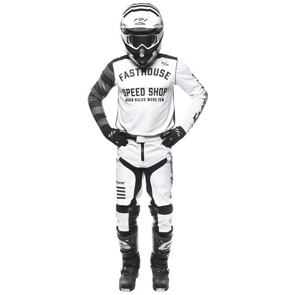 FastHouse Carbon Eternal Jersey - White/Black