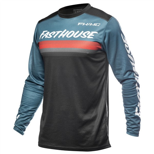 FastHouse Carbon Force LS Jersey - Teal