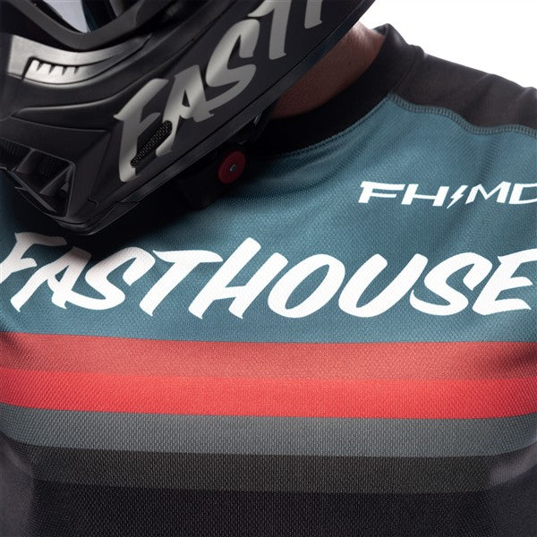 FastHouse Carbon Force LS Jersey - Teal