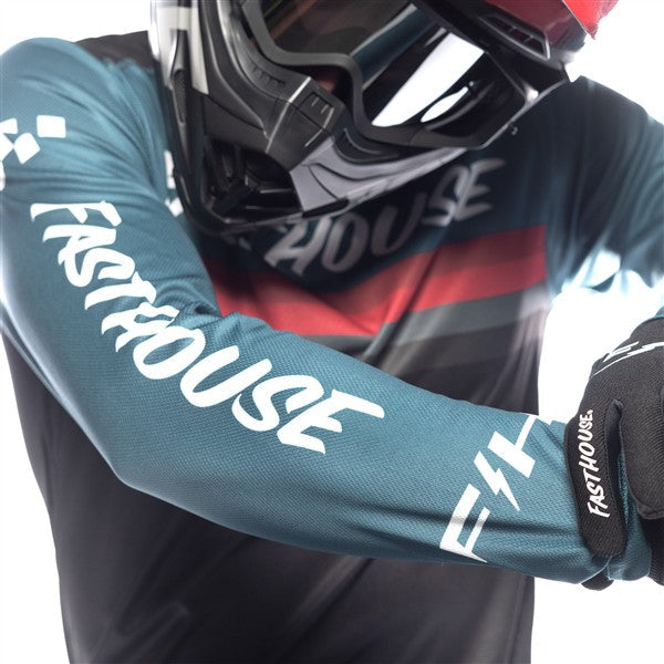 FastHouse Carbon Force LS Jersey - Teal