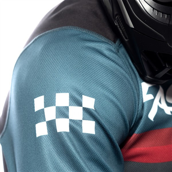 FastHouse Carbon Force LS Jersey - Teal