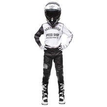 FastHouse Youth Carbon Eternal Jersey - White/Black