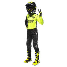 FastHouse Youth Carbon Eternal Jersey - High-Viz/Black