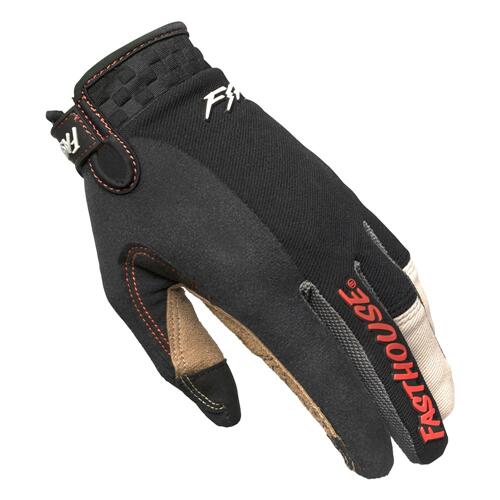 FastHouse Youth Ridgeline Ronin Gloves - Black