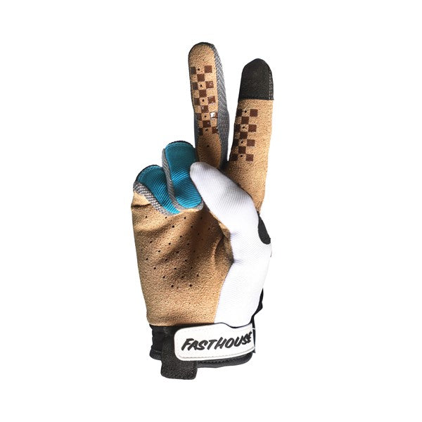 FastHouse Youth Speed Style Mod Glove - White/Black/Marine