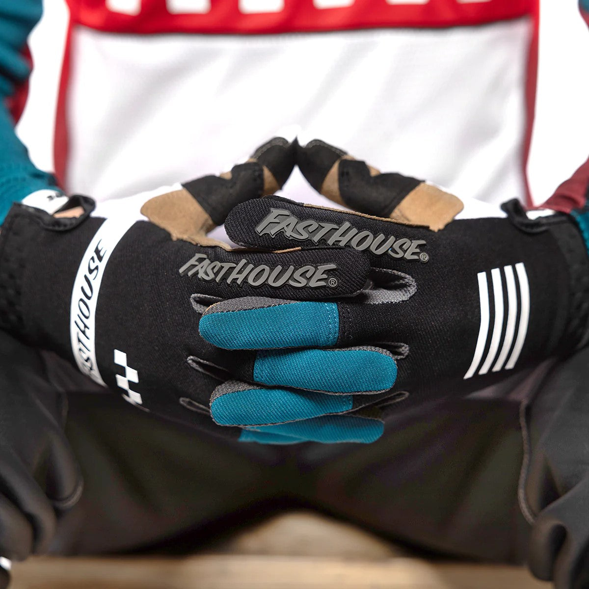FastHouse Youth Speed Style Mod Glove - White/Black/Marine