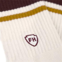 FastHouse Venice Sock - Cream/Burgundy
