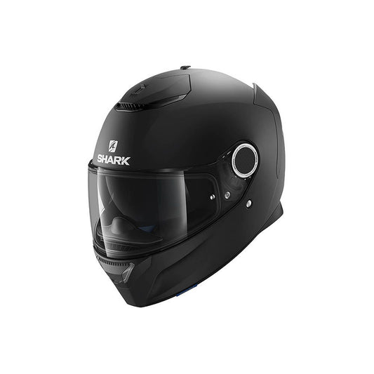 SHARK SPARTAN BLANK MAT BLK XS