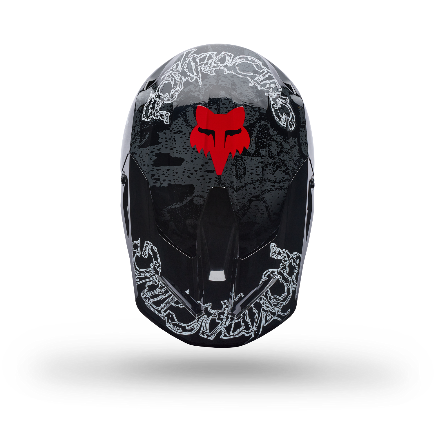 Fox V1 Abyss Helmet Black