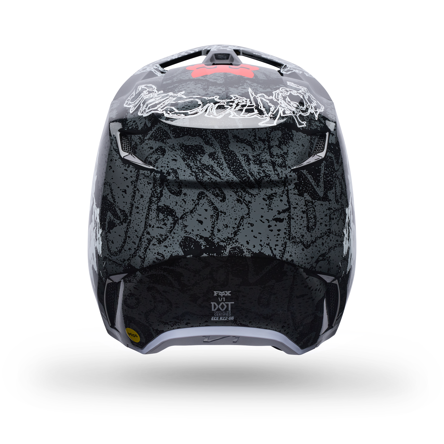 Fox V1 Abyss Helmet Black