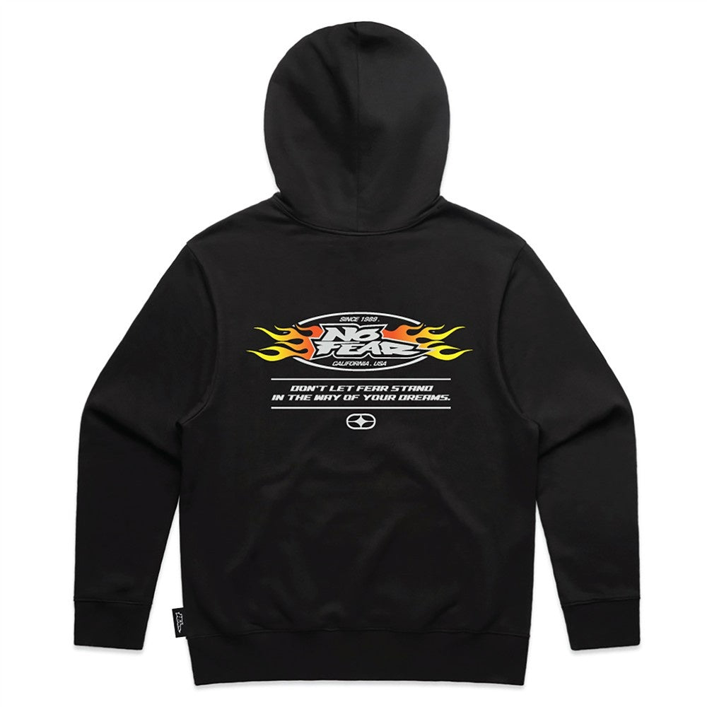 No Fear Flames Hoodie