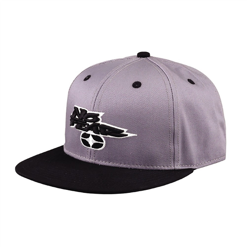 No Fear Hat Snapback Grey