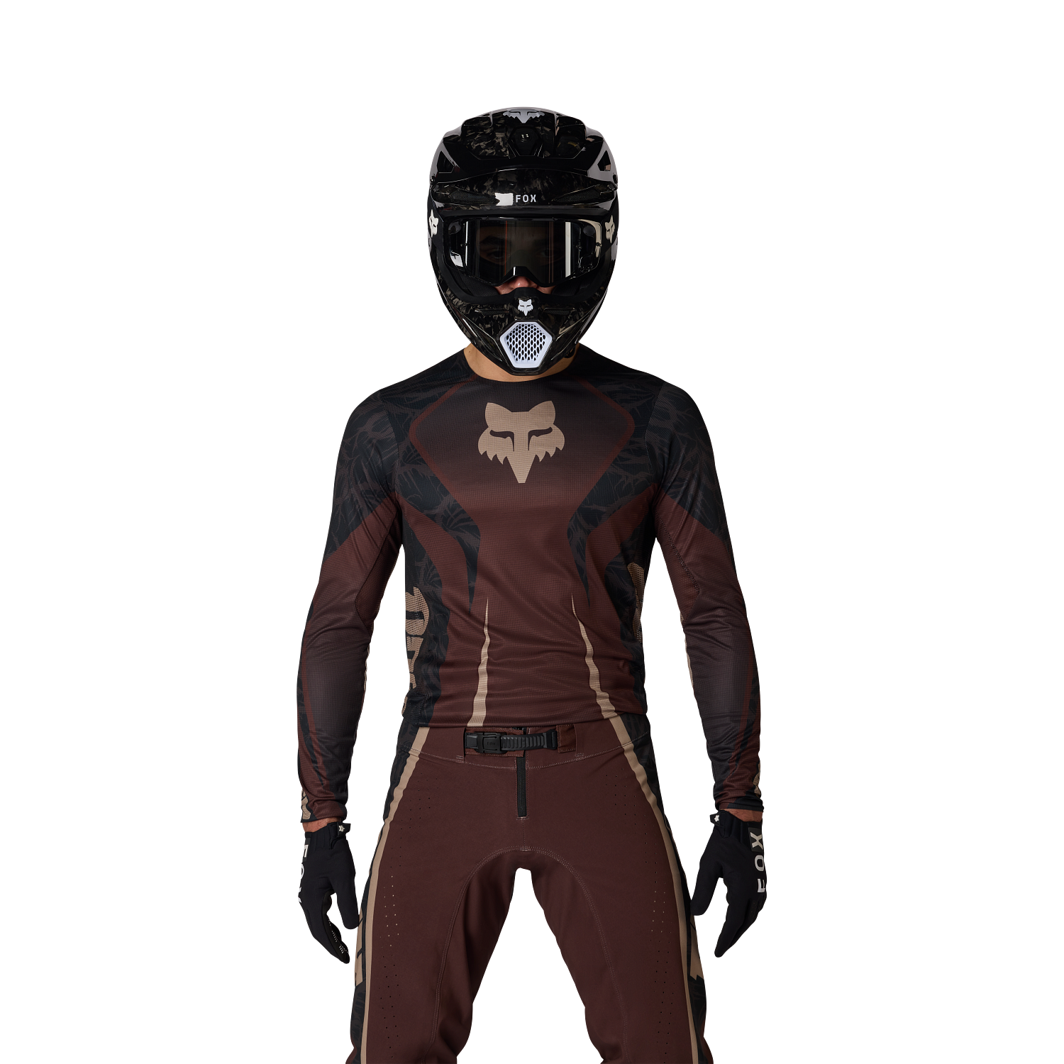 Fox Flexair HD38 Jersey - Brown - detail