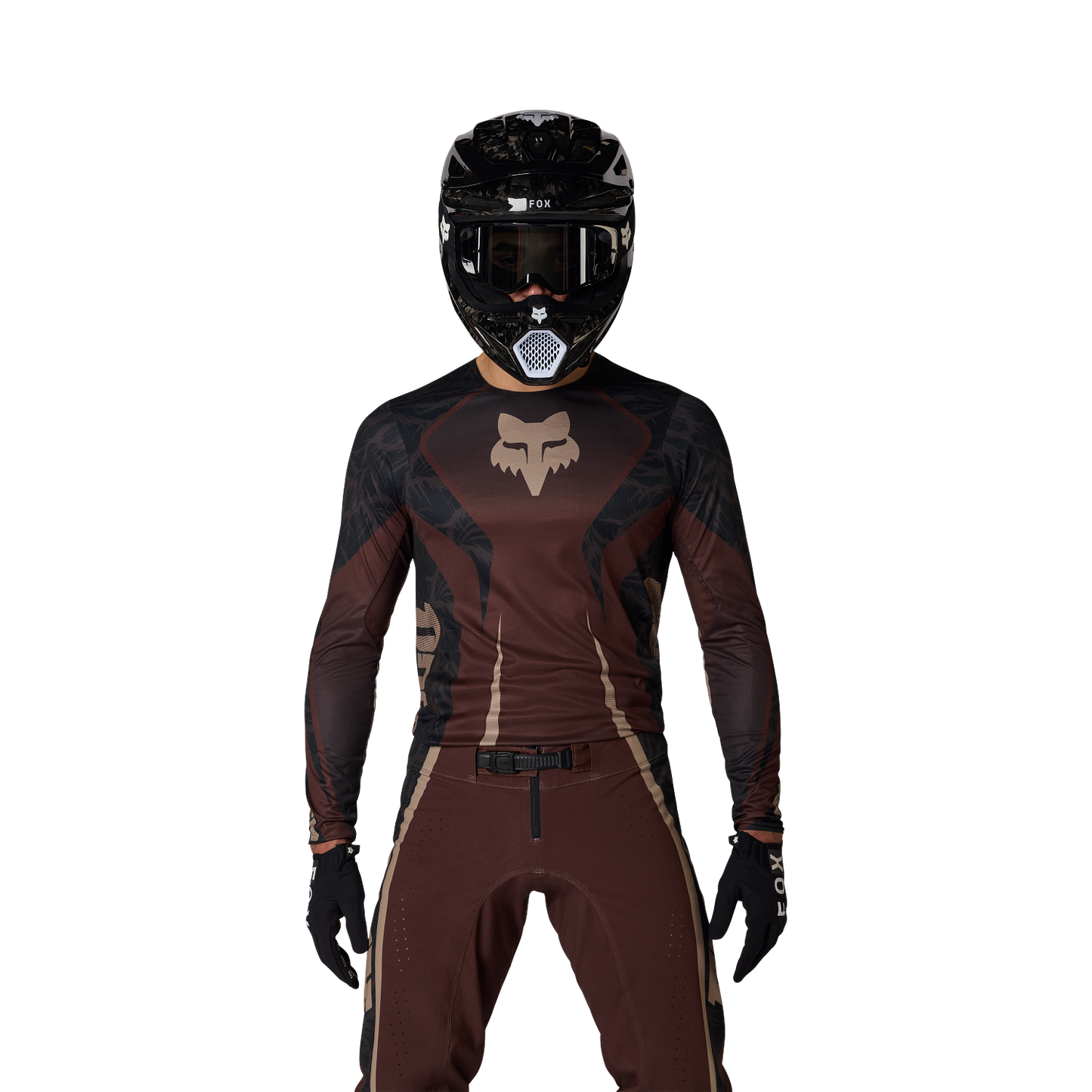Fox Flexair HD38 Jersey - Brown - detail