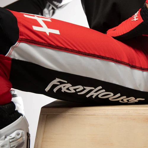 FastHouse Raven Moto 2 Pant - Red/Black