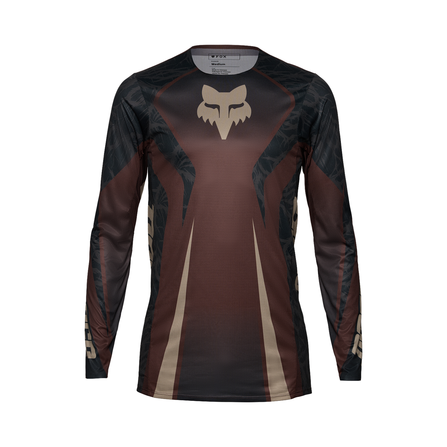 Fox Flexair HD38 Jersey - Brown - front