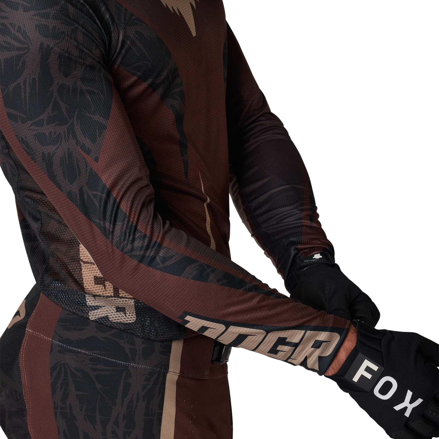 Fox Flexair HD38 Jersey - Brown - detail 4
