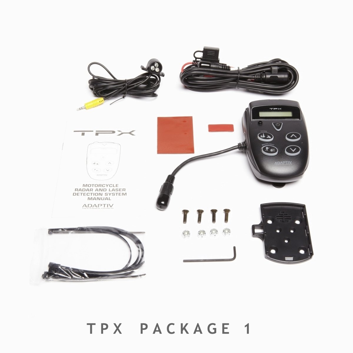 Adaptiv TPX 3.0 Motorcycle Radar Detector with GPS - NZ
