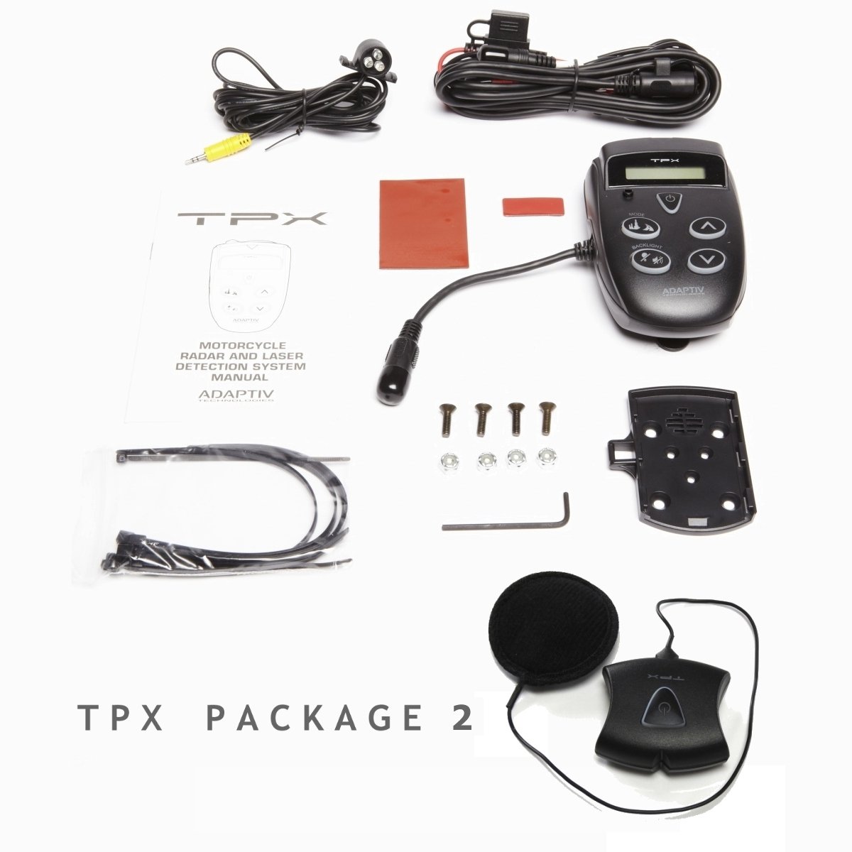 Adaptiv TPX 3.0 Motorcycle Radar Detector with GPS - NZ